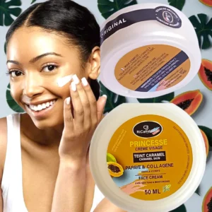 Creme visage Unifiante Teint caramel- PRINCESSE