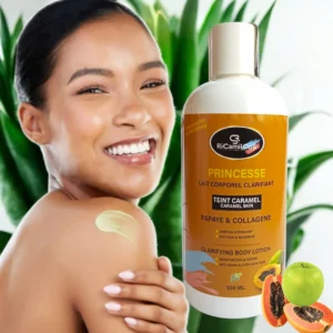 Lait corporel teint caramel Bio- PRINCESSE