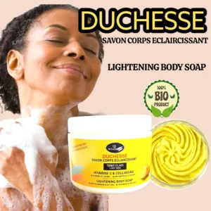 Savon Gommant en Pot teint clair DUCHESSE +( un savon visage offert)