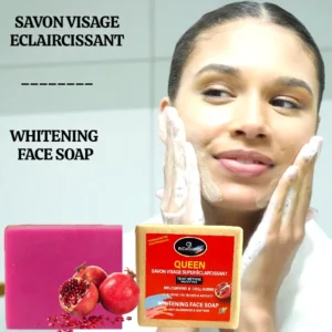 Savon visage eclaircissant et gommant Teint metisse-QUEEN