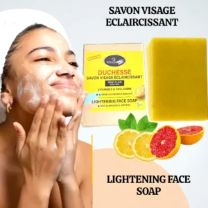 Savon visage eclaircissant et gommant-DUCHESSE