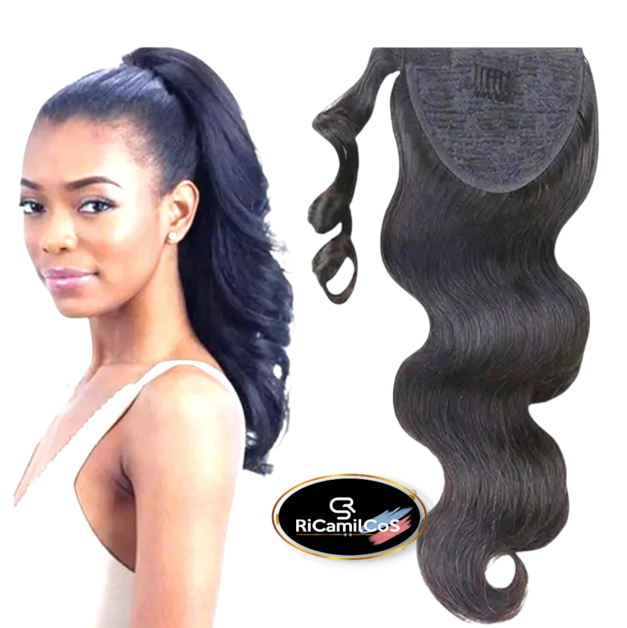 Ponytail Body Wave - Queue de cheval Ondulé - immagine 2