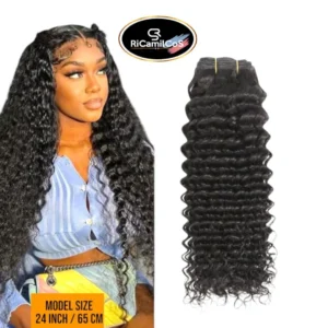 Tissage Brésilien Deep Wave 100% Cheveux Naturels